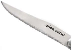 Прибори за хранене от неръждаема стомана в сребрист и естествен цвят, 2 бр. – Orion