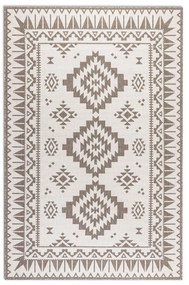 Кафяво-кремав външен килим 160x230 cm Gemini – Elle Decoration