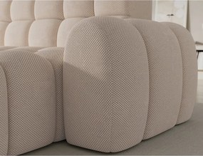 Бежов разтегателен ъглов диван (десен ъгъл) Ceedro – ELTAP