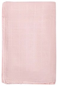 Розово памучно бебешко одеяло 120x120 cm Bebemarin - Mijolnir