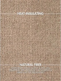 Бежов ръчно изработен вълнен килим 200x300 cm Greenwich – Ted Baker