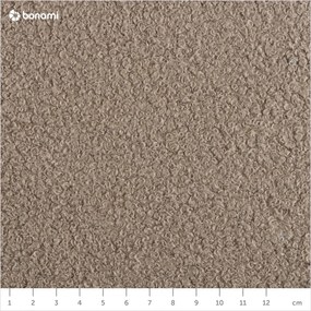 Кафява табуретка от плат букле Miuf - Miuform