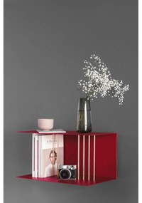 Червен метален рафт Teaser - UMAGE