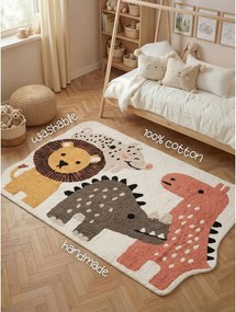 Памучен детски килим подходящ за пране/ръчно изработен 140x200 cm Snuggle Zoey – Hanse Home