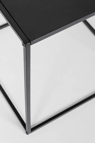 Черни метални масички за кафе в комплект 2 бр. 38x38 cm Alrik – Yes Everyday