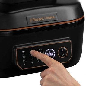 Фритюрник Russell Hobbs SatisFry 26520-56, 1750 W, 5.5 L, 7 функции за готвене, Черен