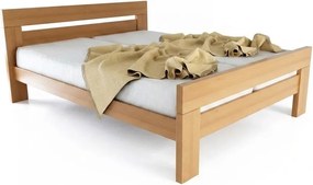 Двойно легло 180x200 cm от масивен бук с включена подматрачна рамка в естествен цвят Fiorentino – B.E.S.