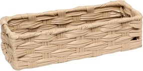 Комплект от 3 коша за съхранение 5five Tresse, PE, Ниски, Бежови