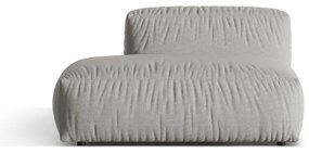 Светлосив модул за диван (ляв ъгъл) Martina – Micadoni Home