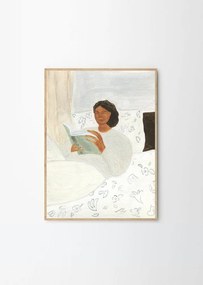 Постер 50x70 cm Morning Read – Isabelle Vandeplassche – The Poster Club