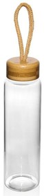 Стъклена бутилка с бамбукова капачка, 500 ml Diem - Bambum