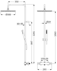 Душ система Herzbach Living Spa III
