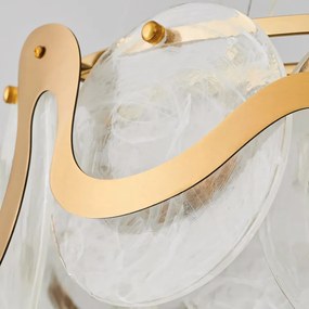 Лампа APP1544-8CP Brush Gold