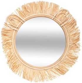 Детско огледало atmosphera Safari, Ратан, 38 cm