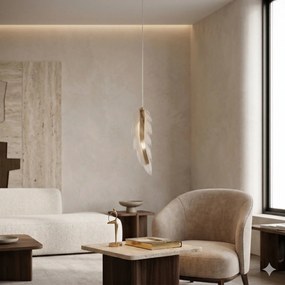 ВИСЯЩА ТАВАННА LED ЛАМПА G157-CP GOLD