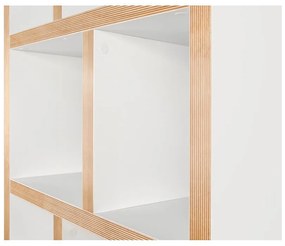 Бяла/естествена библиотека 70x198 cm Berlin – TemaHome