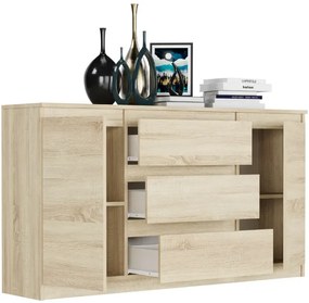 Просторен скрин R-140-S3 - различни цветови варианти antracit mix artisan