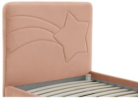 Розово детско легло 120x200 cm Star – Scandic