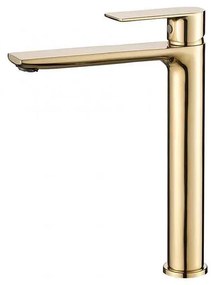 Стоящ смесител за умивалник ДОУВЪР ГОЛД ICF 1180505 GOLD, месинг, златен, 26.5x20.7см