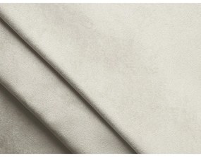 Бял кадифен диван 238 cm Nalu – Makamii