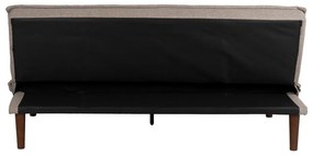 Сиво-бежов шенилов разтегателен диван 181 cm – Ixia