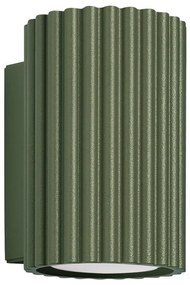 Зелена стенна лампа Gleam – Sollux