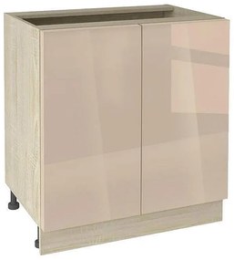 Долен шкаф МДФ Глосмакс 802 (80см) Сонома