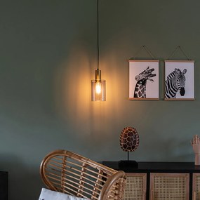 Интелигентен висящ аплик месинг с опушено стъкло с Wi-Fi A60 - Vidra