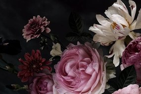 Фототапет – Букет цветя в детайлен изглед