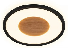 Brilo - LED таванно осветително тяло SUFIT WOOD LED/18W/230V 3000K Ø 29 см