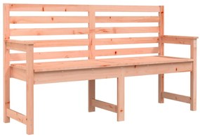 824072 vidaXL Градинска пейка 159,5x48x91,5 см масивна дугласка дървесина