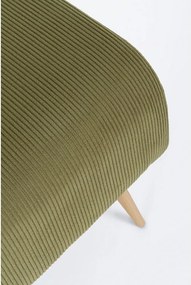 Зелена подплатена пейка Olga – Bizzotto