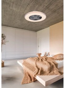 LED осветително тяло за таван в сребрист цвят Harstad – Trio