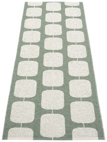 Зелена и кремава пътека за открито и закрито 70x200 cm Sten Army – Pappelina