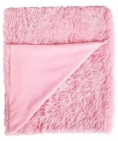 Розово микро плюшено спално бельо , 135 x 200 cm Cuddly - Catherine Lansfield