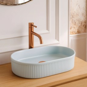 Умивалник за плот Rea Vanda Baby Blue Matt