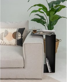 Стоманена странична масичка 40x30 cm Slide High – Spinder Design