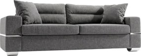 Диван "Fenia" Триместен-210ш 90д см.-Сиво