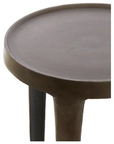 Метални кръгли странични масички в комплект от 2 бр. 35x35 cm Tobias – Light &amp; Living