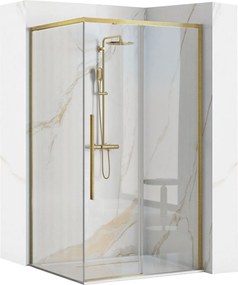 Душ кабина Rea SOLAR GOLD Brush 90 x 90