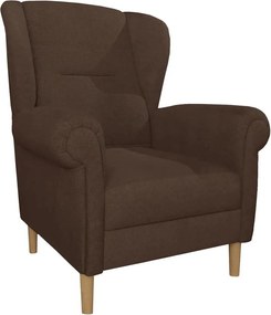 Тъмнокафяво кресло крило Swan – Ropez