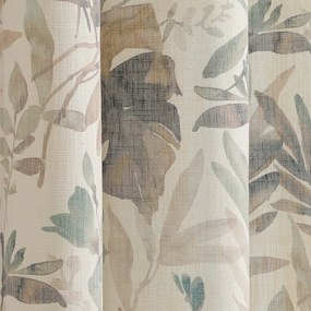 Кремаво/сиво-синьо перде 135x250 cm Celesta – Restilo