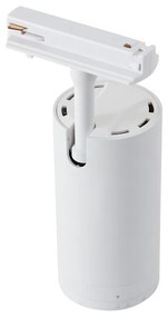 Модерен прожектор бял за релсова осветителна система 1-фазна вкл. LED въртящ се и накланящ се - Iconic Zoom