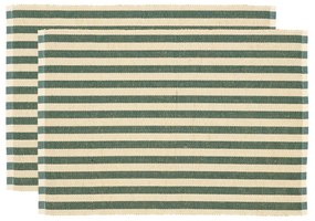 Платнена подложка за хранене 2 бр. 33x48 cm Statement Stripe - Södahl