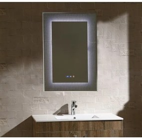 LED огледало за баня с нагревател, 60x90см, Inter Ceramic, ICL 1793