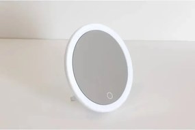 Огледало за баня 5five, LED, Пластмаса, Въртящо