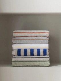 Сини/кремави кърпи в комплект 2 бр. от органичен памук от тери 30x50 cm Arto – Blomus