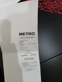 Втора ръка: Прахосмукачка вертикална Rosberg R51001A, 600W, 800 ml, HEPA филтър, Използване като ръчна, Червен