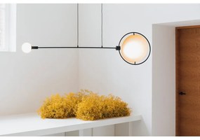 LED затъмняващо се висящо осветително тяло в цвят жълта охра и черно Sirius – Zuiver