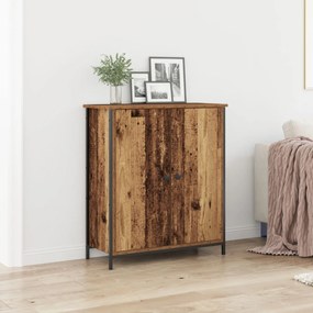 Sonata H шкаф от старо дърво 70x30x80 см инжeнерно дърво и метал